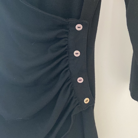 G by Guess black Wrap shirt - size L - Picture 3 of 5